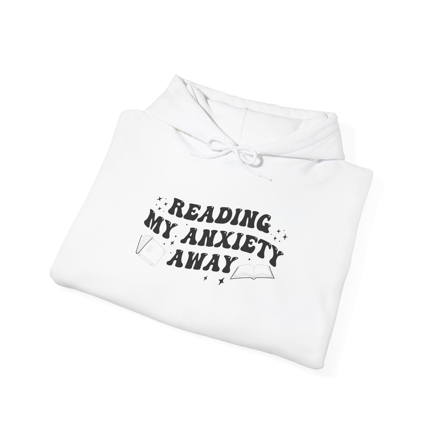 Reading My Anxiety Away Hoodie