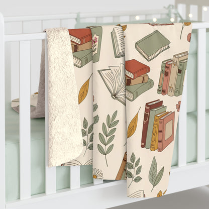 Everyday Chapters Sherpa Blanket