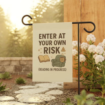 Enter At Your Own Risk Flag