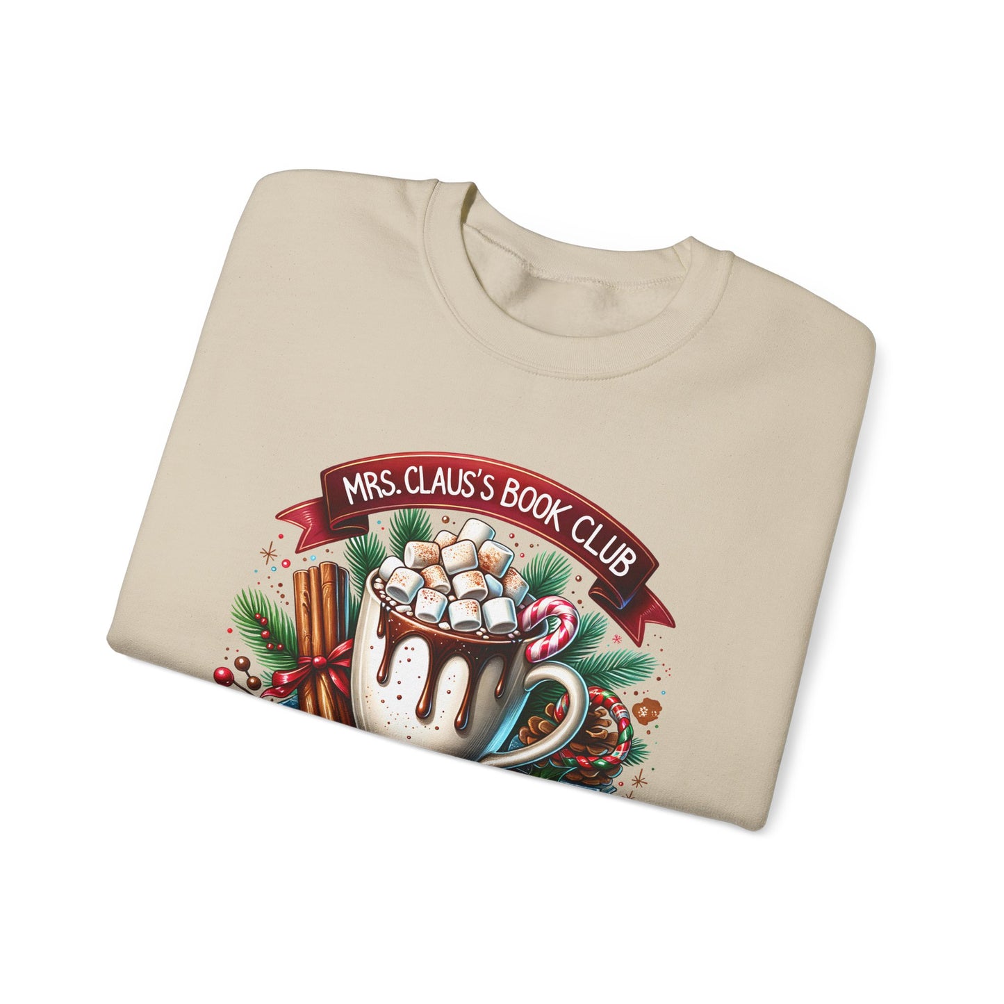 Mrs. Claus's Book Club Sweatshirt