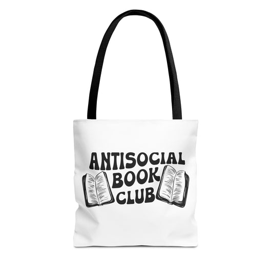 Antisocial Book Club Tote Bag