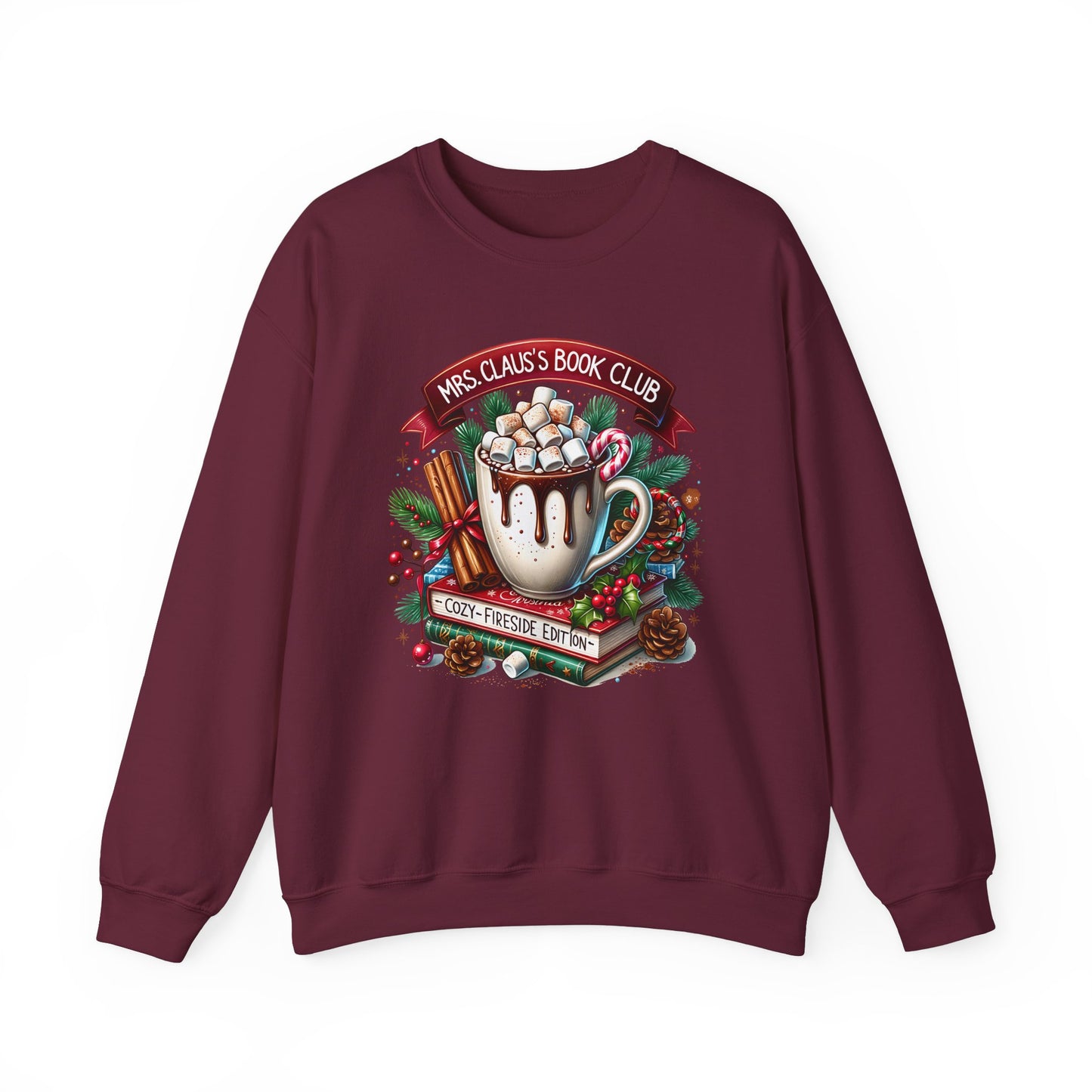 Mrs. Claus's Book Club Sweatshirt