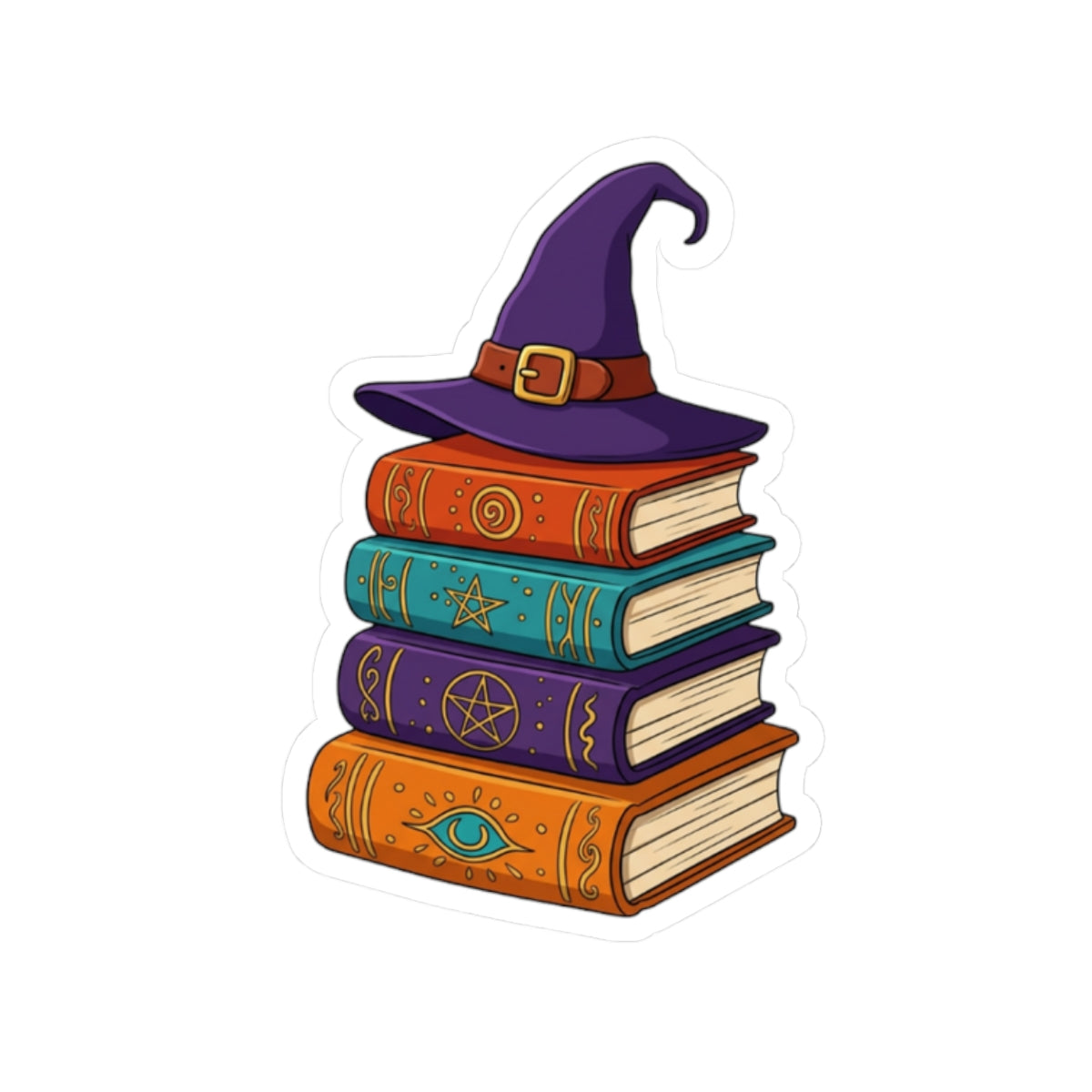 Spellbound Stacks Sticker