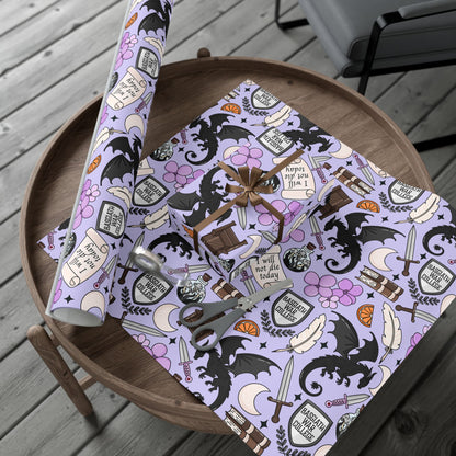 Fourth Wing Wrapping Paper