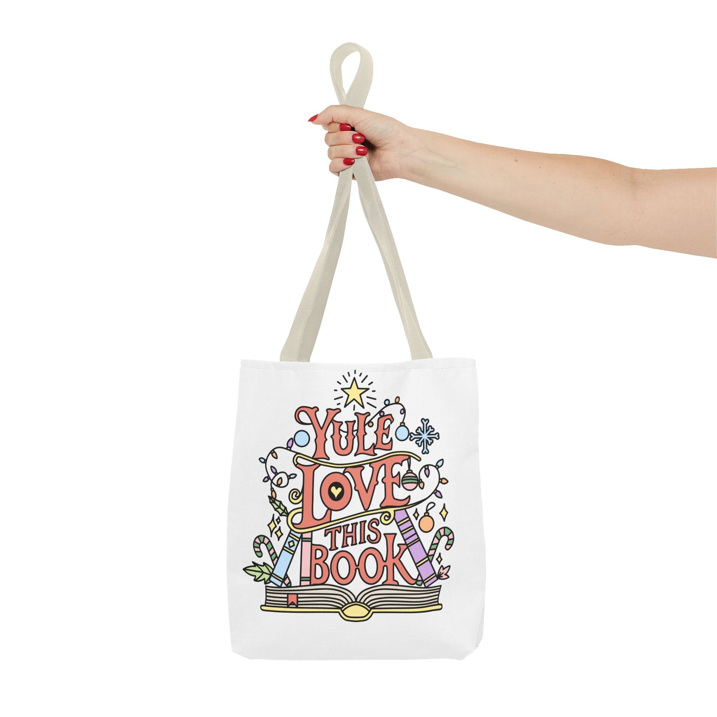 Yule Love This Book Tote Bag