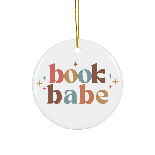 Book Babe Ornament