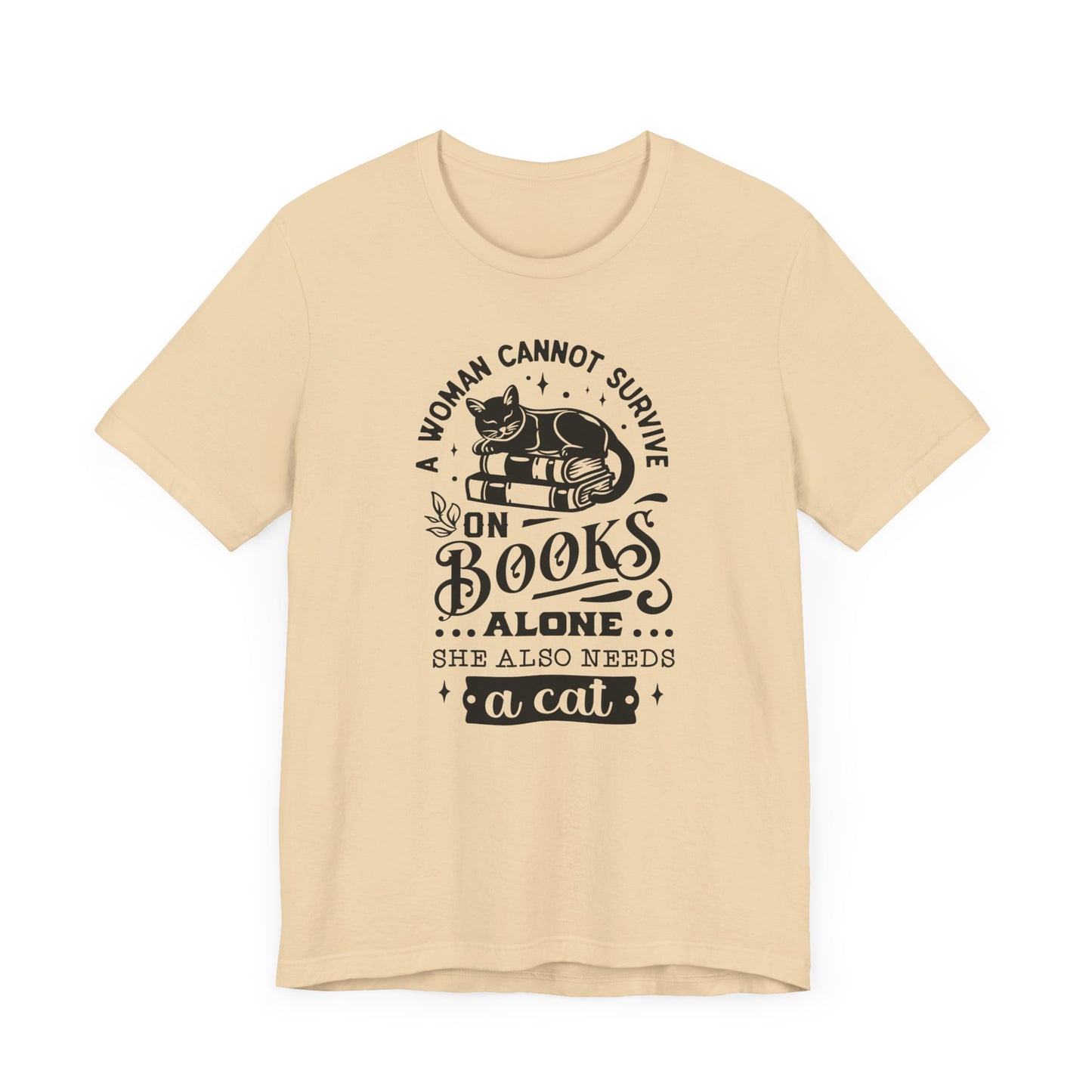 Books & A Cat Tee