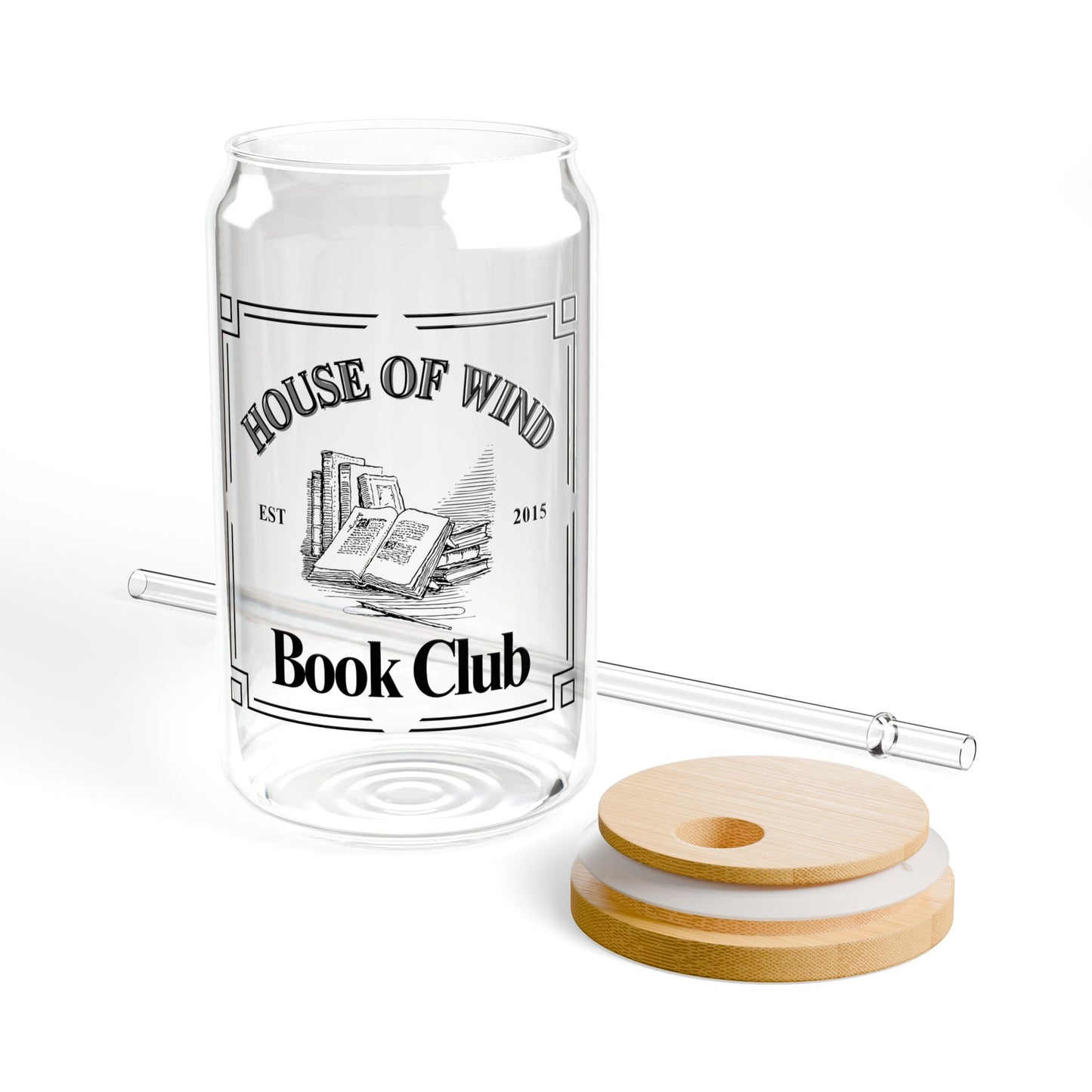 House of Wind Sipper Glass