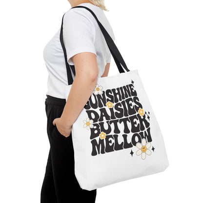 Sunshine Daisies Butter Mellow Tote Bag