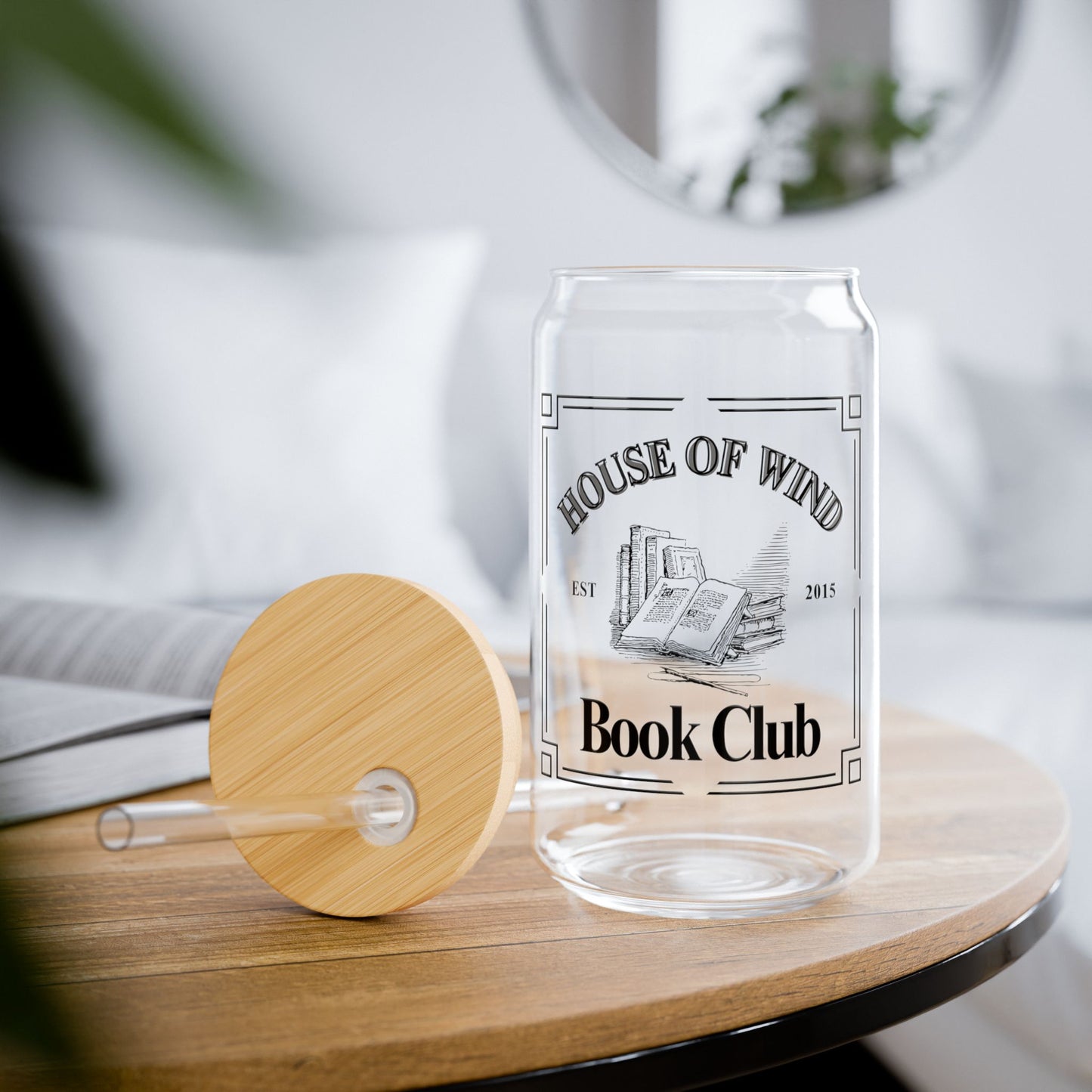 House of Wind Sipper Glass
