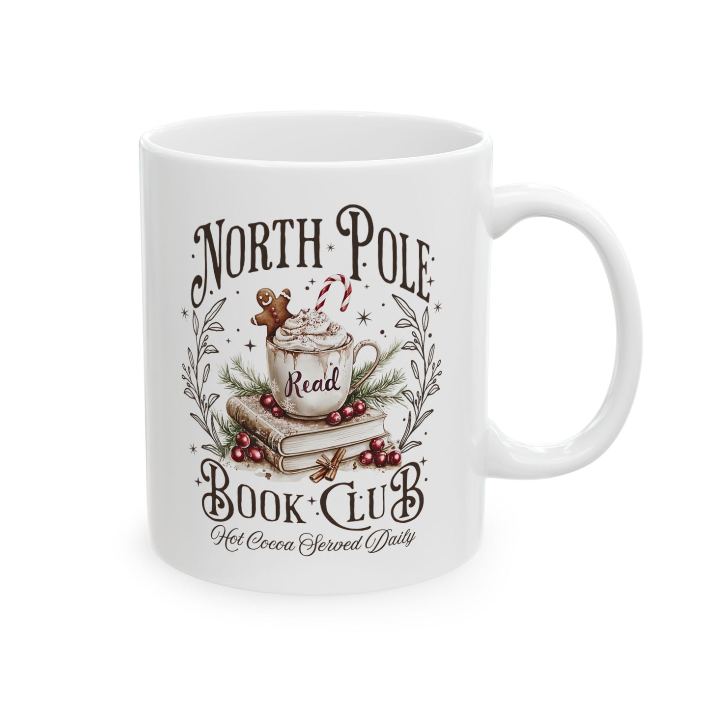 North Pole Book Club Mug