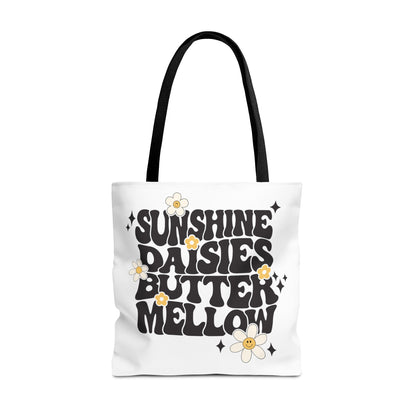 Sunshine Daisies Butter Mellow Tote Bag