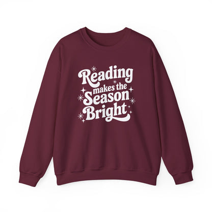 Reading Makes the Season Bright Sweatshirt