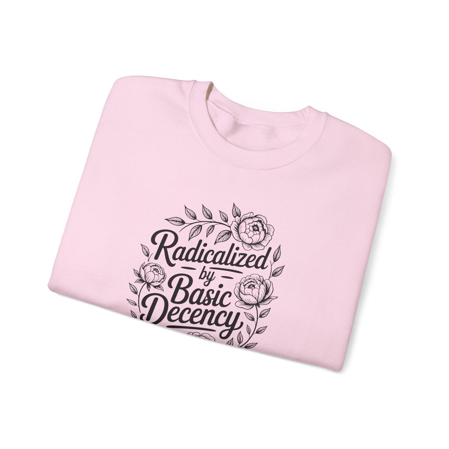 Radicalized by Basic Decency Sweatshirt