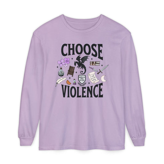 Choose Violence Long Sleeve Tee