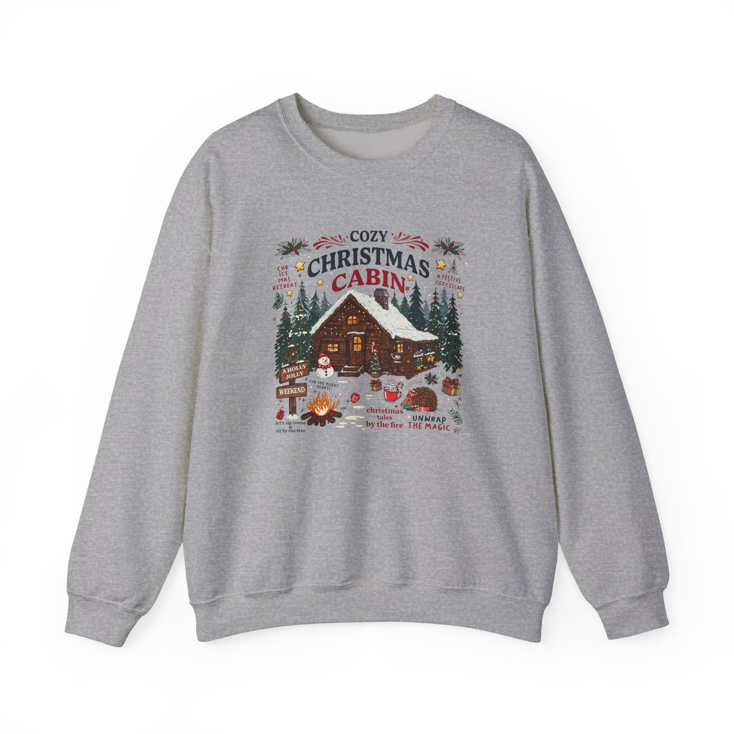 Christmas Cabin Sweatshirt