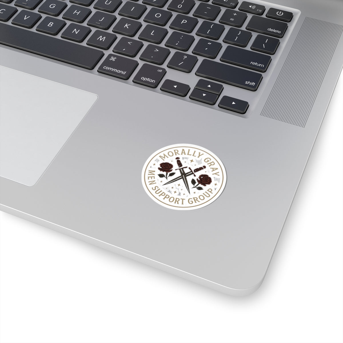 Morally Gray Men Support Group Sticker