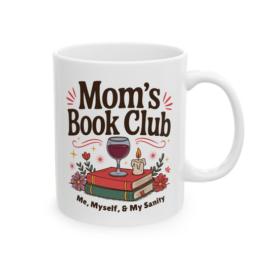 Moms Book Club Mug