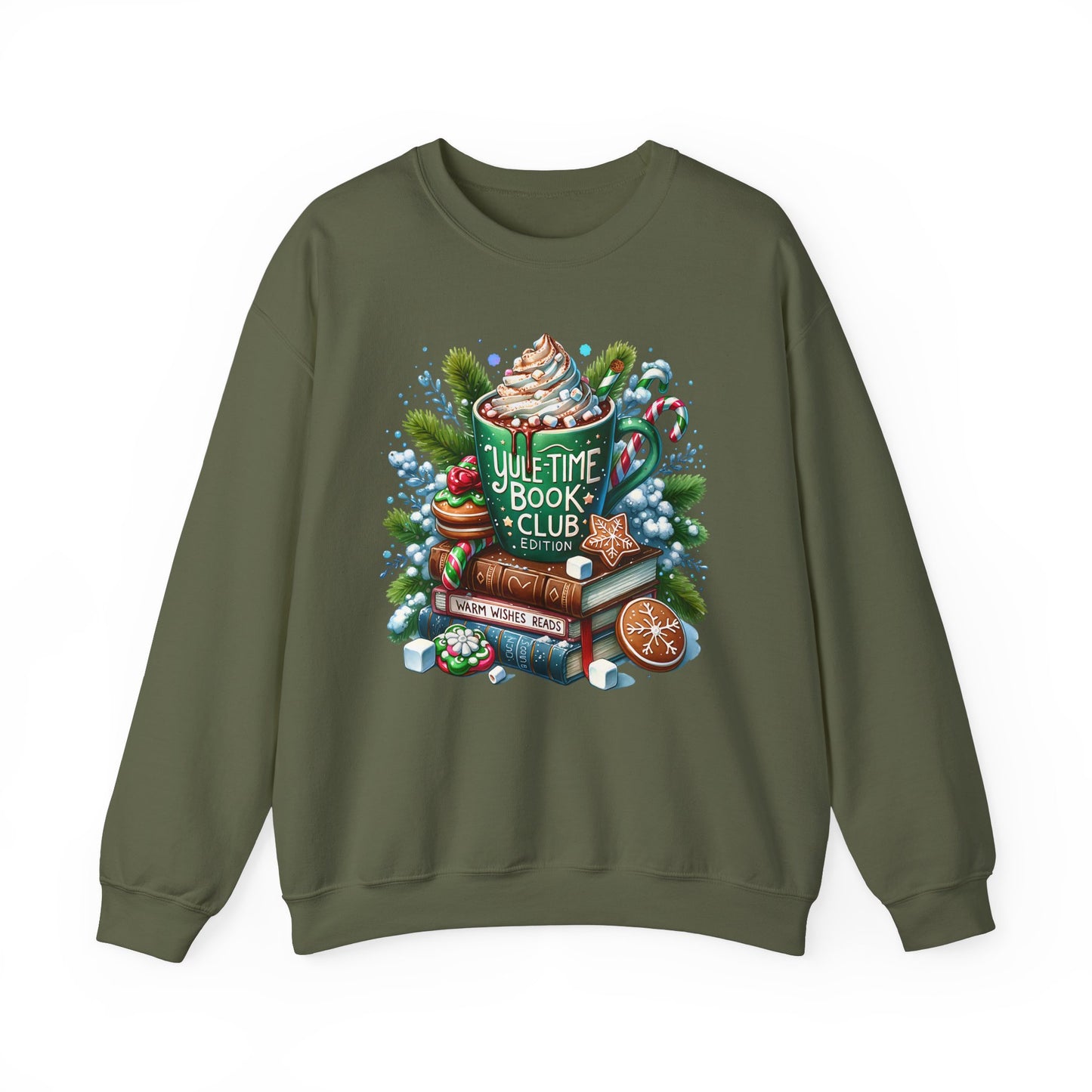 Yule Time Book Club Sweatshirt