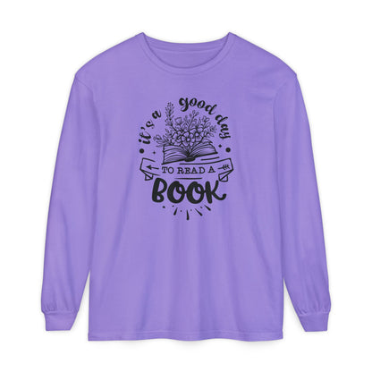 Good Day to Read a Book Long Sleeve Tee