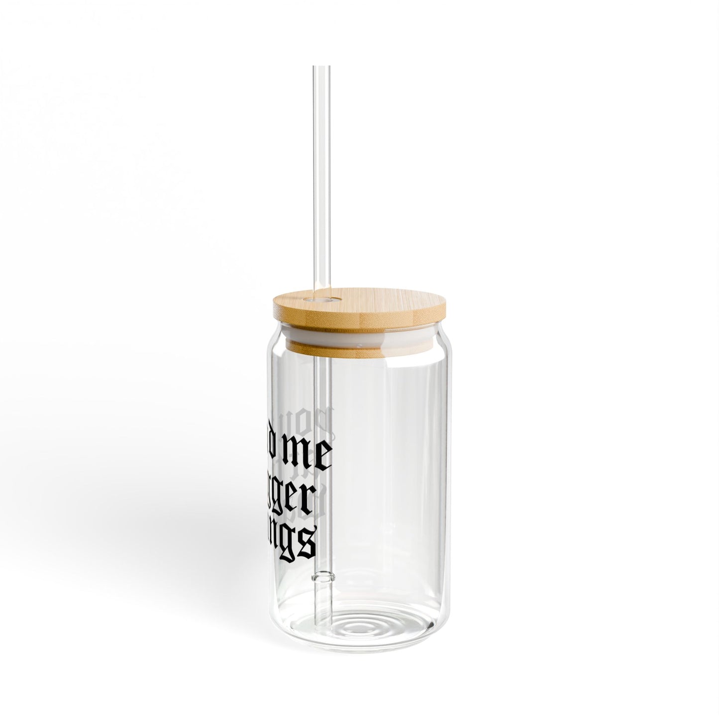 Trigger Warnings Sipper Glass