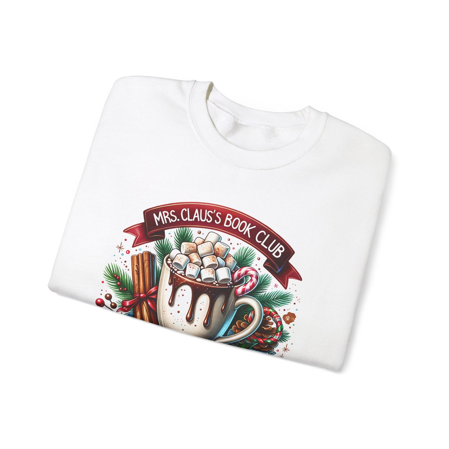 Mrs. Claus's Book Club Sweatshirt