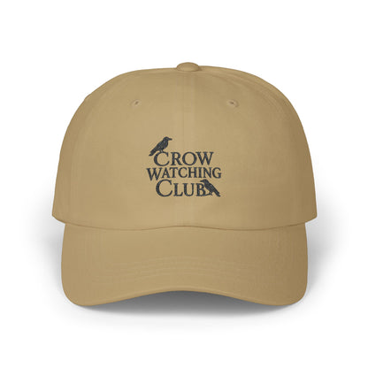 Crow Watching Club Embroidered Hat