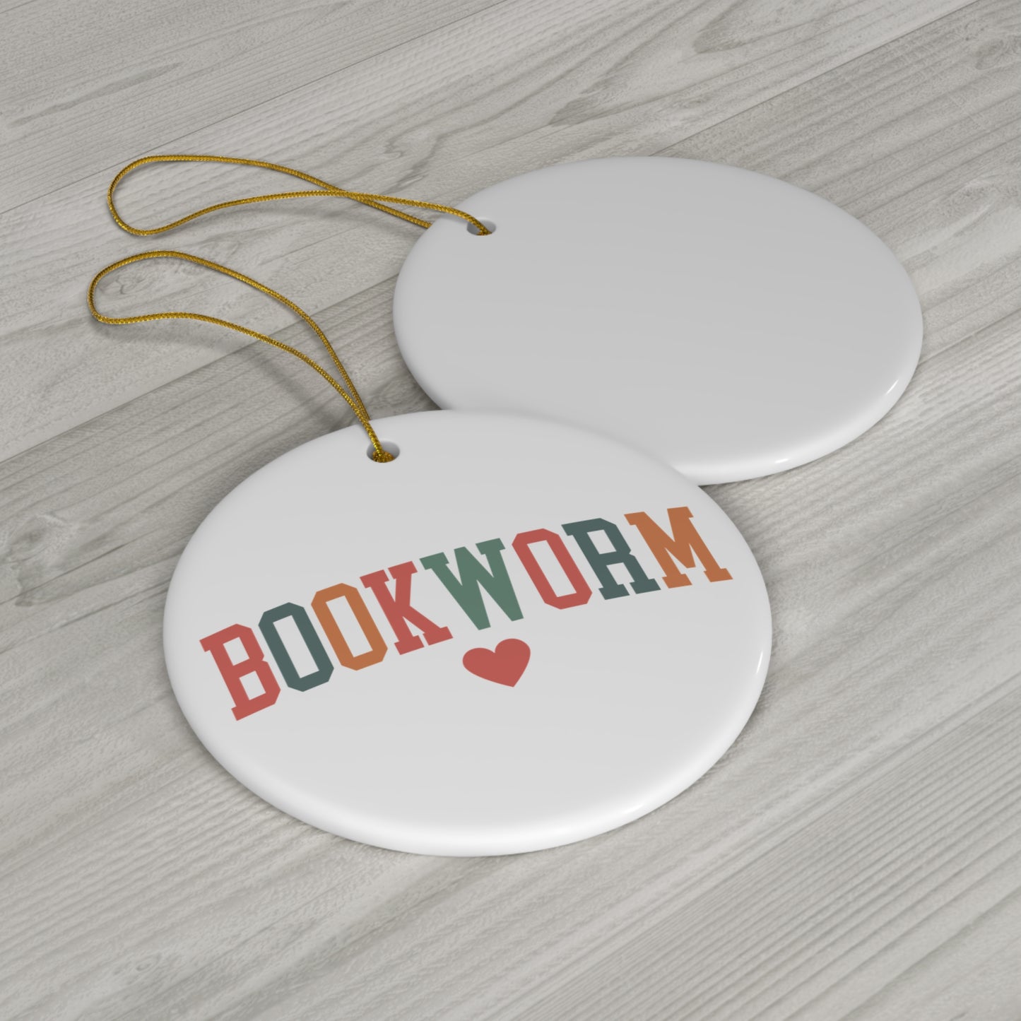 Bookworm Ornament