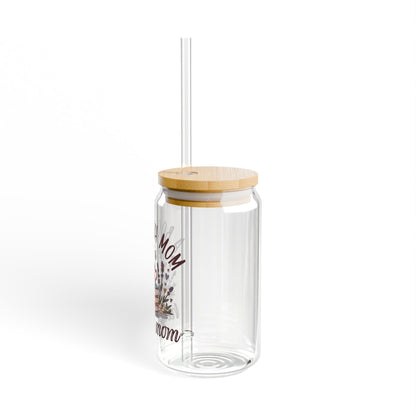 A Bookish Mom Sipper Glass