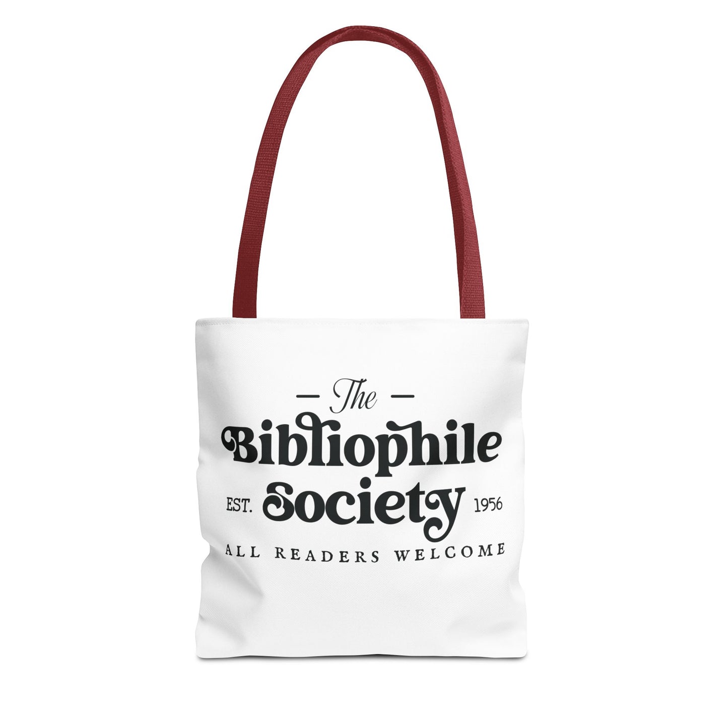 Bibliophile Society Tote Bag