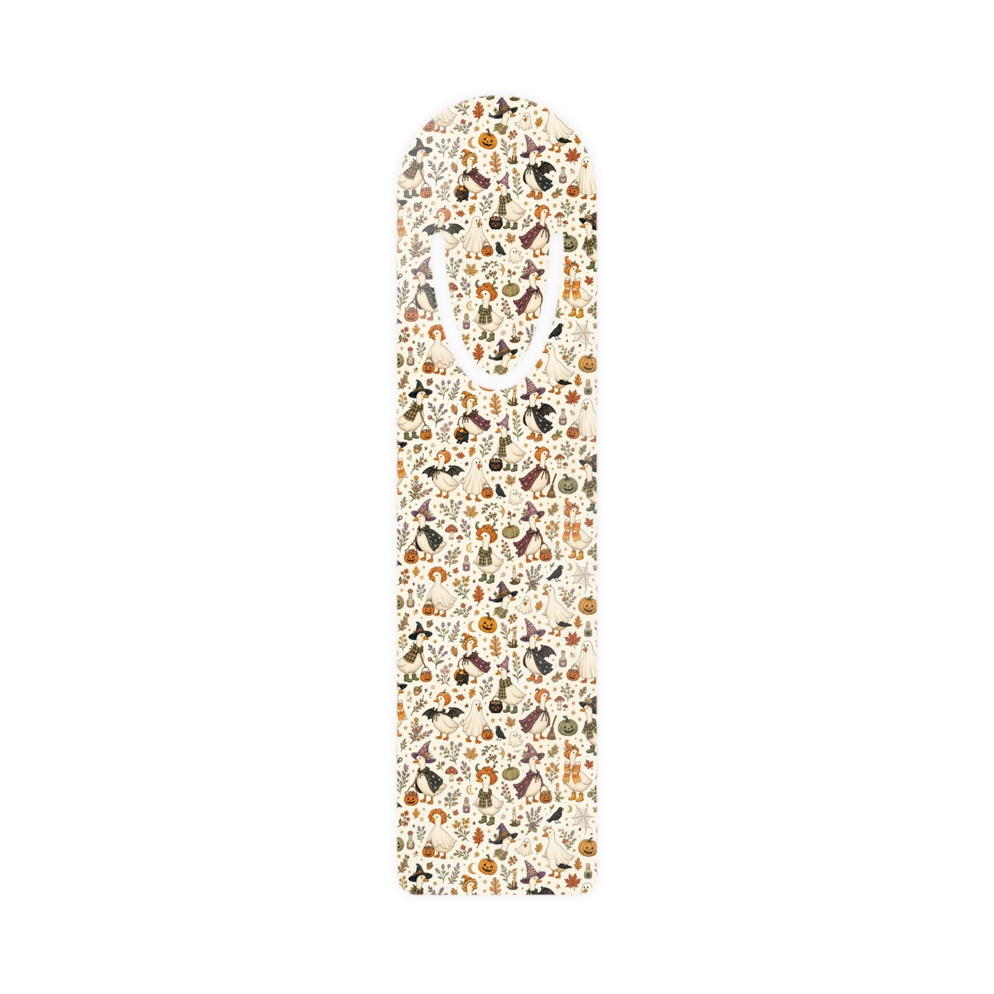 Autumn Goose Metal Bookmark