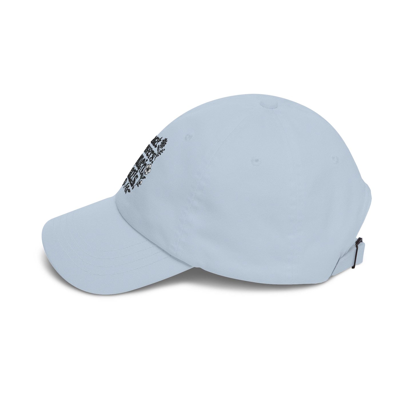 Dad Cap — "Plant Flowers, Punch Nazis" Embroidered Anti-Hate Hat