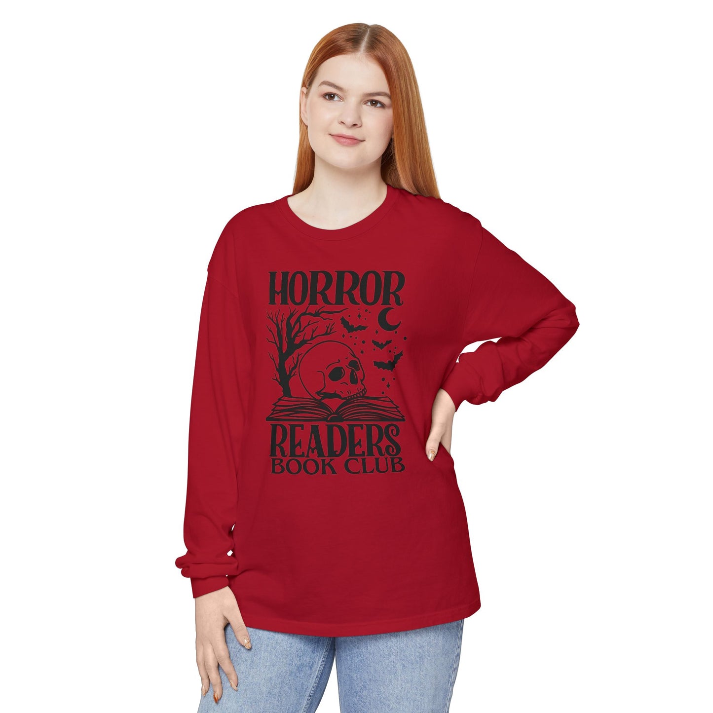 Horror Readers Long Sleeve Tee