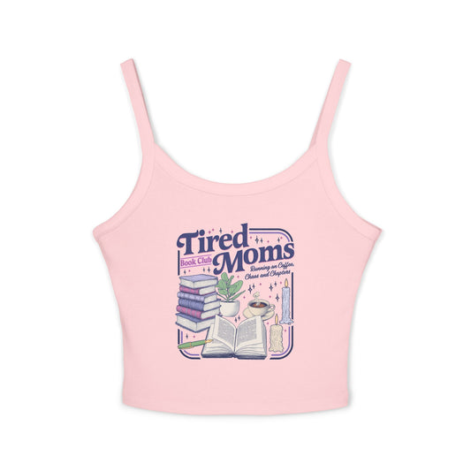 Tired Moms Book Club Tank