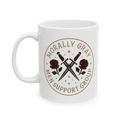 Morally Gray Men Support Group Mug