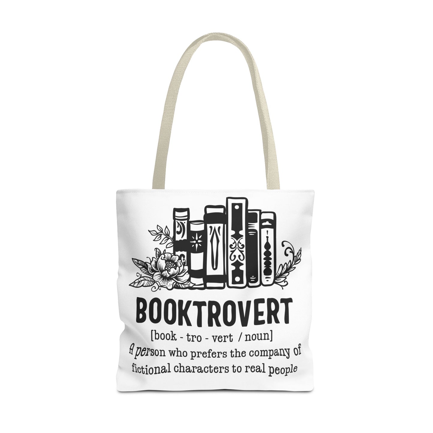 Booktrovert Definition Tote Bag