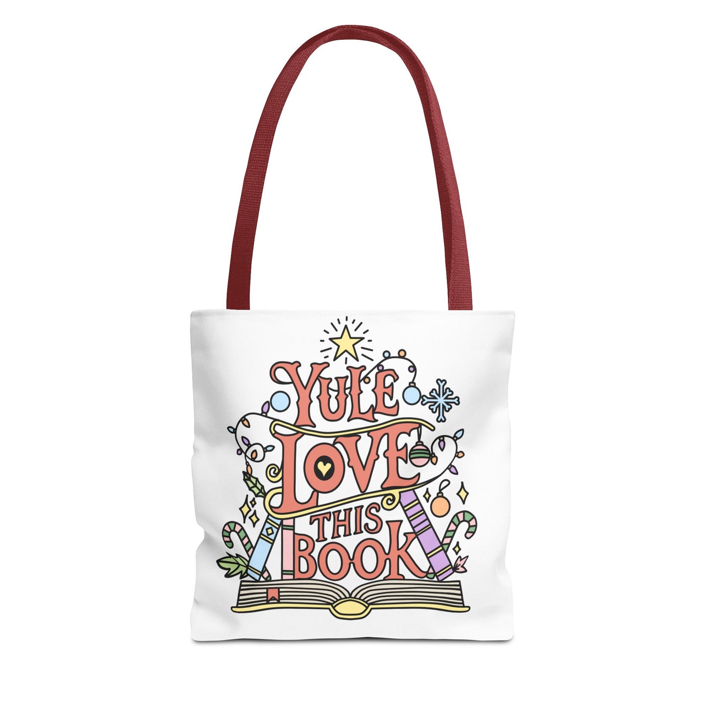 Yule Love This Book Tote Bag