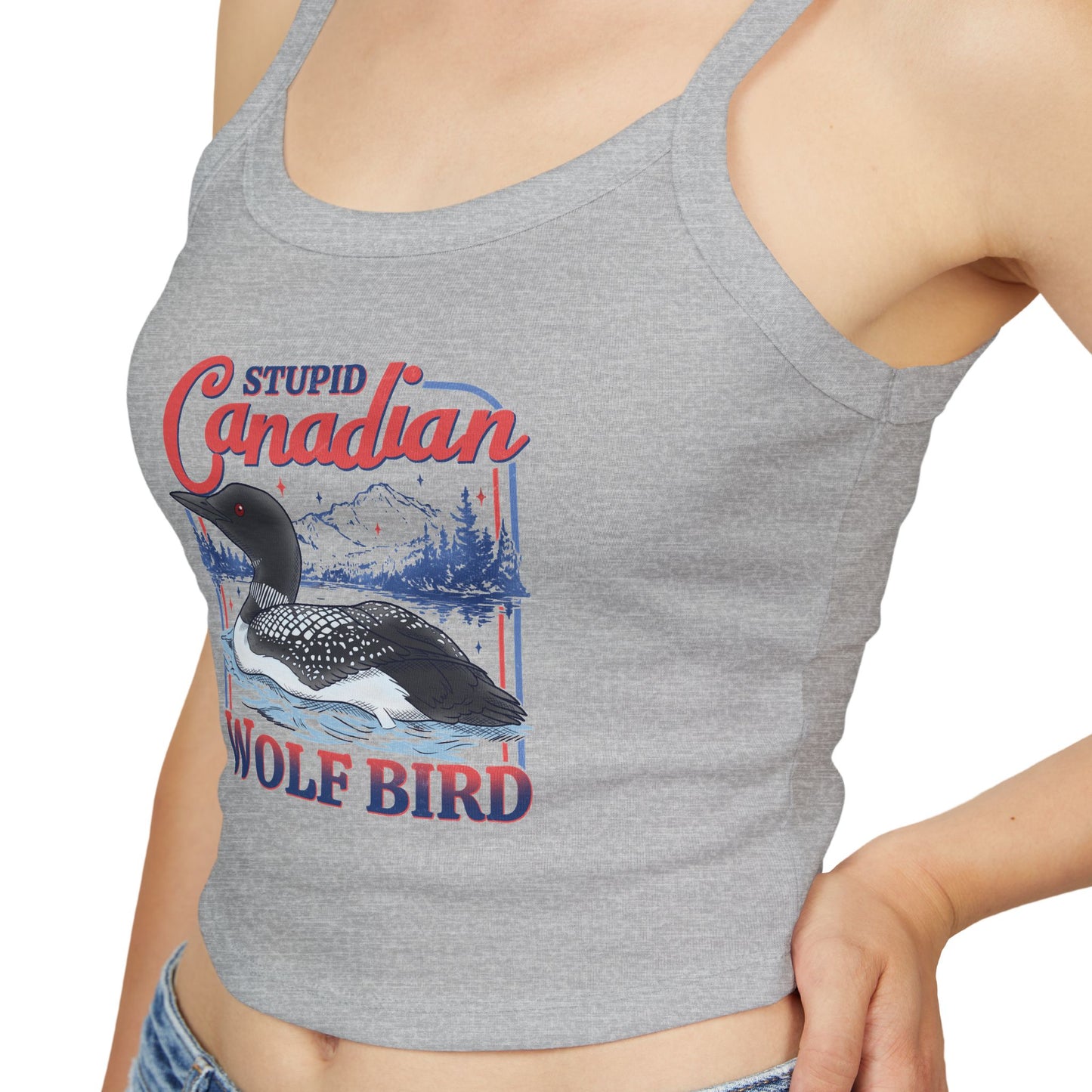 Stupid Canadian Wolf Bird Tank