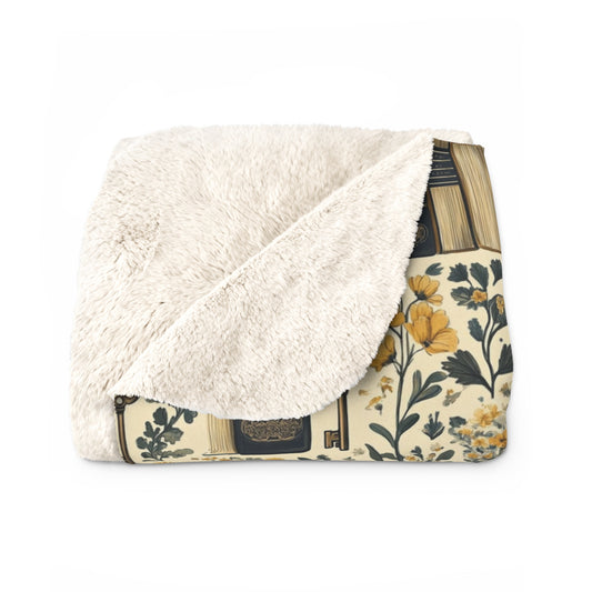 Secret Garden Chapters Sherpa Blanket
