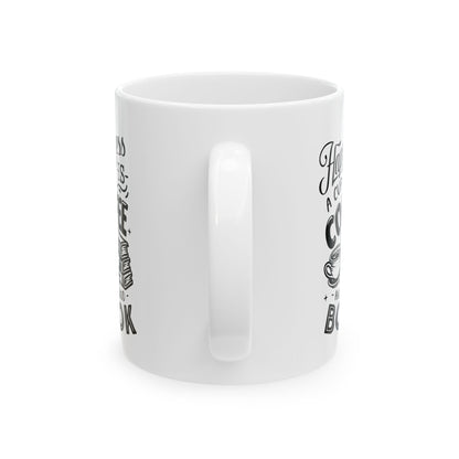 Happiness is a Cup of Coffee Mug