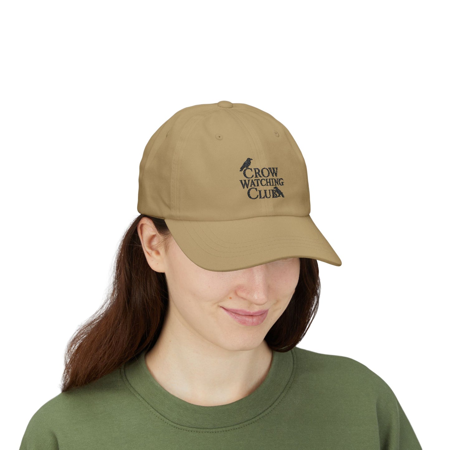 Crow Watching Club Embroidered Hat