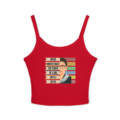 Girl With A Book Tank