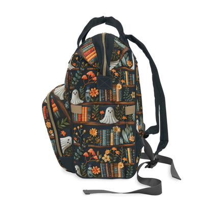 Haunted Library Diaper Backpack