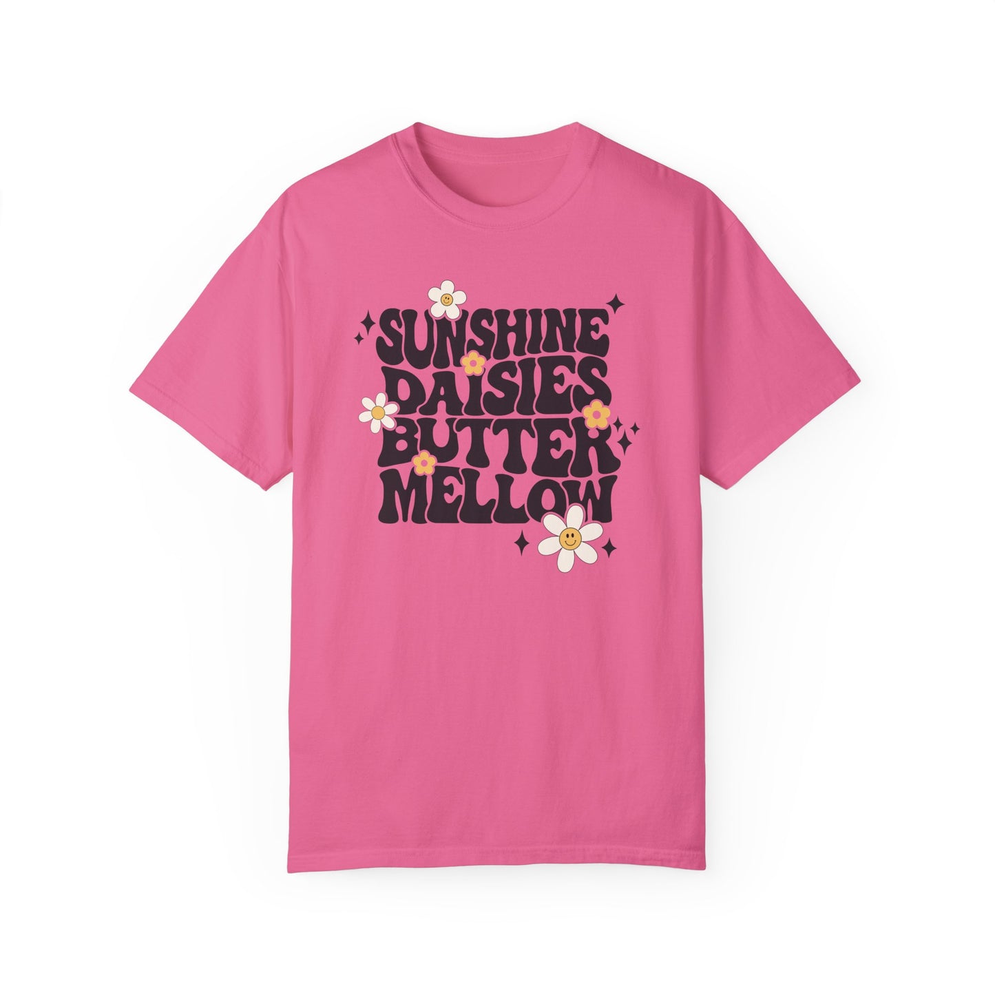 Sunshine Daisies Butter Mellow Tee