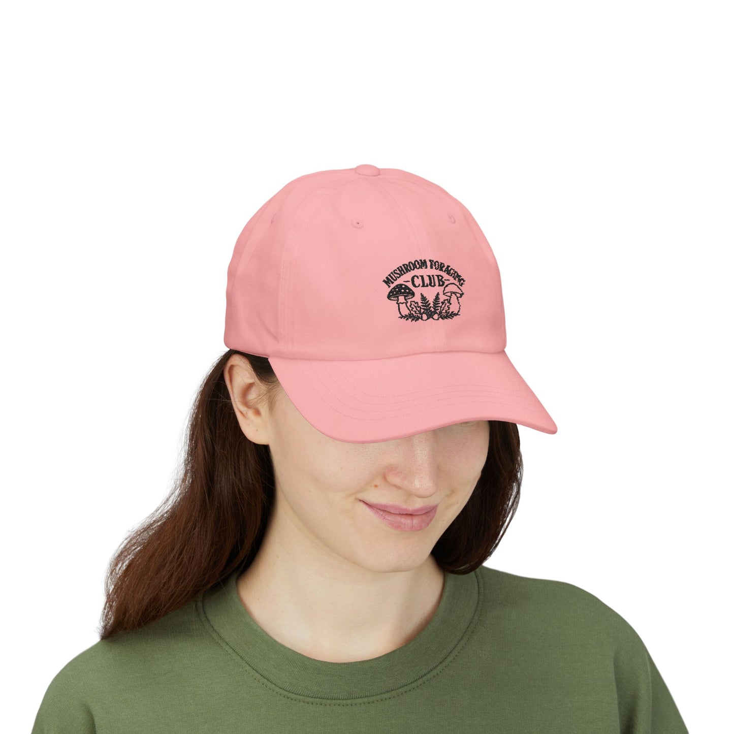Mushroom Foraging Club Dad Cap