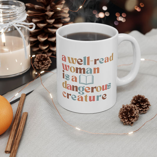 A Well-Read Woman Mug