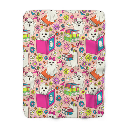 Spooky Stories Sherpa Blanket