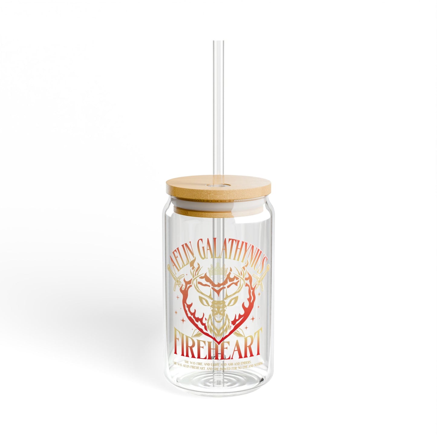 Fireheart Sipper Glass