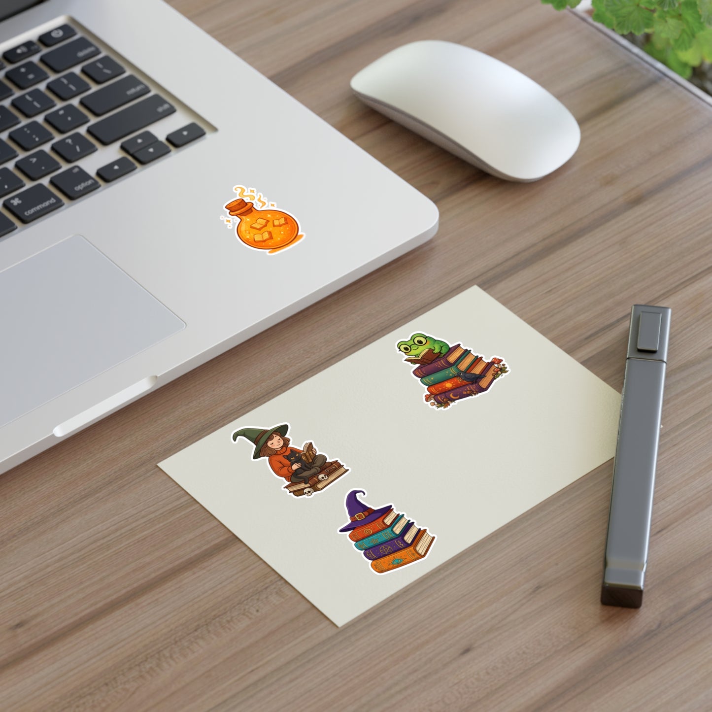 Whimsical Reader Sticker Pack