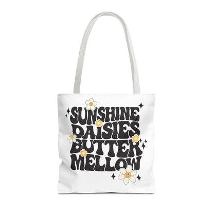 Sunshine Daisies Butter Mellow Tote Bag